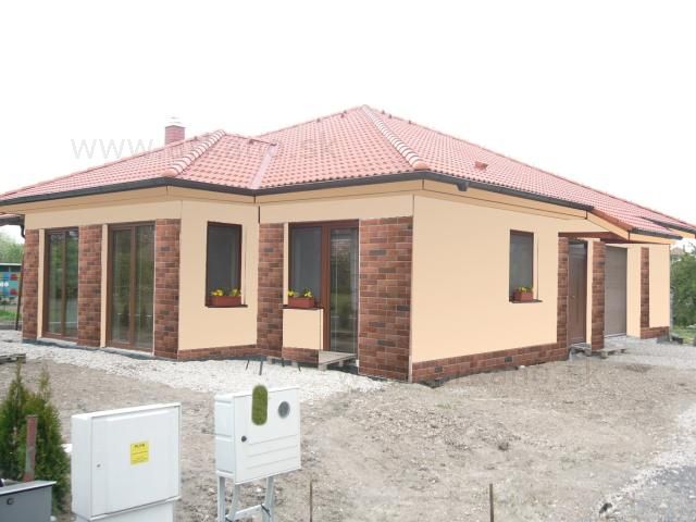 vizualizácia fasády domu - vizualizácia rodinného domu v Špačinciach
