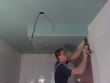 montáž sadrokartónu v kúpeľni - zníženie stropu sadrokartónom